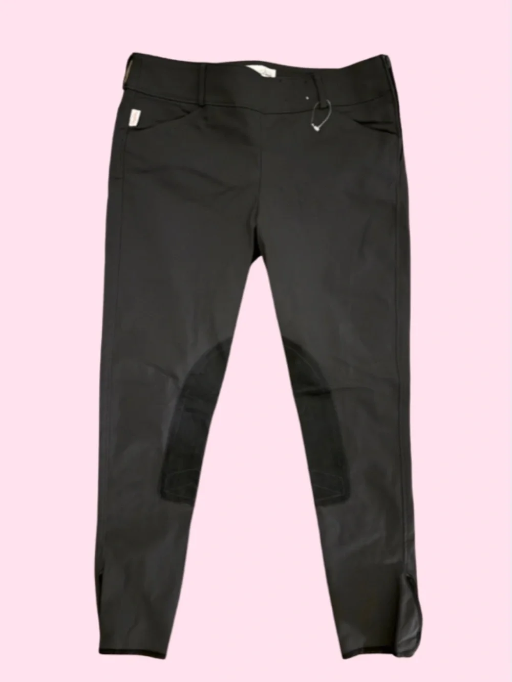 The Tailored Sportsman Black Skinny Riding Jeans